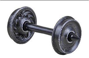 Kadee Details & Parts Kadee 533  33" Diameter Ribbed "Semi-Scale" Wheelsets - Code 88 (12 Sets), HO