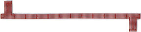 Kadee Details & Parts Kadee KAD2010 50' Apex Running Board -- Oxide Red, HO Scale