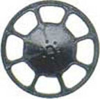 Kadee Details & Parts Kadee KAD2045 Modern Brake Wheels pkg(8) -- Black, HO Scale