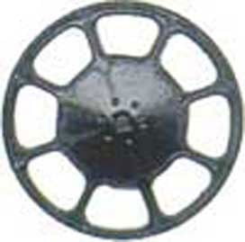 Kadee Details & Parts Kadee KAD2045 Modern Brake Wheels pkg(8) -- Black, HO Scale