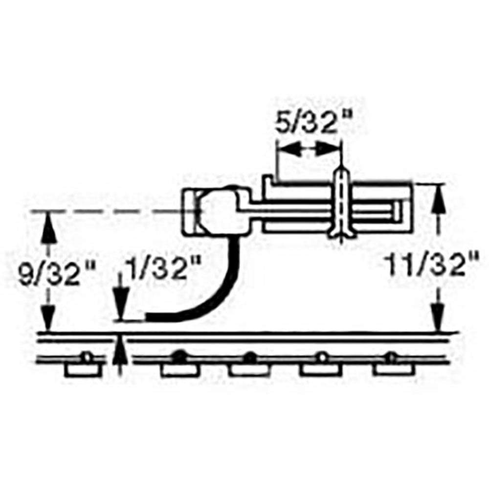 Kadee Details & Parts Kadee Skip to the beginning of the images gallery #714 HOn3 Scale Split Shank Plastic Couplers - Black