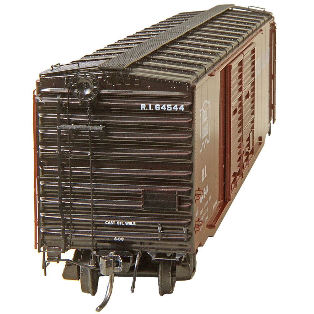 Kadee Rolling Stock Kadee #6746 HO Scale Chicago Rock Island & Pacific RI #64544 - RTR 50' PS-1 Boxcar, HO Scale