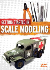 Kalmbach Publishing Co Kalmbach Publishing Co  12818 Getting Started in Scale Modeling -- U.S. Edition, Softcover, 136 Pages