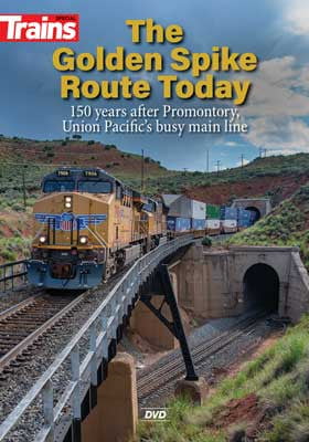Kalmbach Publishing Co Kalmbach Publishing Co  15208 The Golden Spike Route Today DVD -- 60 Minutes