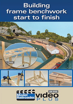Kalmbach Publishing Co Kalmbach Publishing Co  15300 Building Frame Benchwork Start to Finish DVD -- 1 Hour, 11 Minutes
