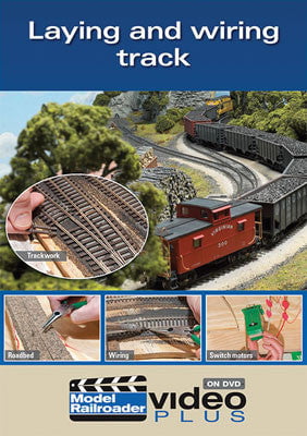 Kalmbach Publishing Co Kalmbach Publishing Co  15303 Laying and Wiring Track DVD -- 1 Hour, 25 Minutes