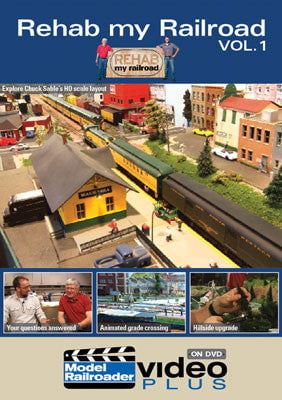 Kalmbach Publishing Co Kalmbach Publishing Co  15307 Rehab My Railroad DVD -- Volume 1 (59 Minutes)