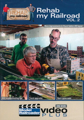 Kalmbach Publishing Co Kalmbach Publishing Co  15313 Rehab my Railroad DVD -- Volume 2 (1 Hour, 28 Minutes)