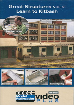 Kalmbach Publishing Co Kalmbach Publishing Co  15327 Great Structures DVD -- Volume 2: Learn to Kitbash