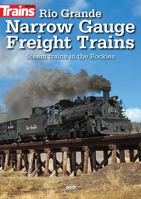 Kalmbach Publishing Co Kalmbach Publishing Co  15344 Rio Grande Narrow Gauge Freight Trains DVD -- 1 Hour, 15 minutes
