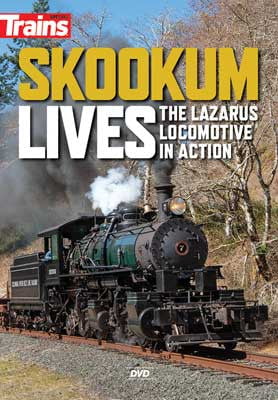 Kalmbach Publishing Co Kalmbach Publishing Co  15356 Skookum Lives - DVD -- The Lazarus Locomotive in Action (1 Hour, 5 Minutes)