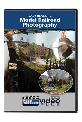 Kalmbach Publishing Co Kalmbach Publishing Co  15365 Easy Realistic Model Railroad Photography DVD -- 1 Hour