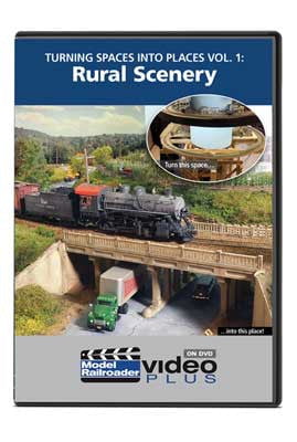 Kalmbach Publishing Co Kalmbach Publishing Co  15366 Turning Spaces into Places DVD -- Volume 1: Rural Scenery, 1 Hour, 24 Minutes