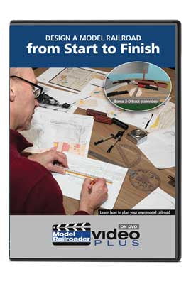 Kalmbach Publishing Co Kalmbach Publishing Co  15368 Design a Model Railroad from Start to Finish DVD -- 2 Hours, 3 Minutes