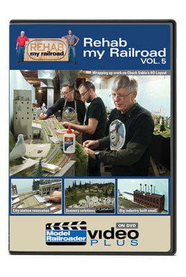 Kalmbach Publishing Co Kalmbach Publishing Co  15373 Rehab My Railroad DVD -- Volume 5, Part 2