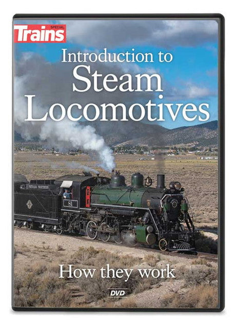 Kalmbach Publishing Co Kalmbach Publishing Co  16115 Introduction to Steam Locomotives DVD -- 90 Minutes
