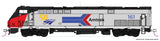 Kato Locomotives Kato HO 376114LS GE P42 Genesis, Locomotive Amtrak (DCC & Sound-Equipped)