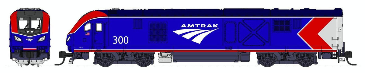 Kato Locomotives Kato N 1766052-DCC ALC-42 Charger, Amtrak (Phase VI) #303 (DCC Equipped)