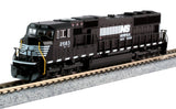 Kato Locomotives Kato N 1767614 SD70M with Flat Radiator, Norfolk Southern #2586