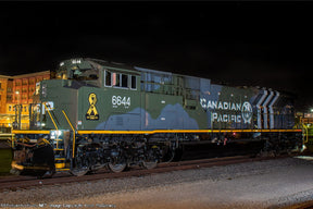 Kato Locomotives Kato N 1768540-DCC SD70ACu Diesel Locomotive, Canadian Pacific D-Day Military Heritage #6644 (DCC Equipped)