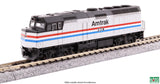 Kato Locomotives PREORDER Kato N 1766109DCC EMD F40PH Diesel Locomotive Without Ditch Lights, Amtrak Phase III #405 (DCC-Equipped)