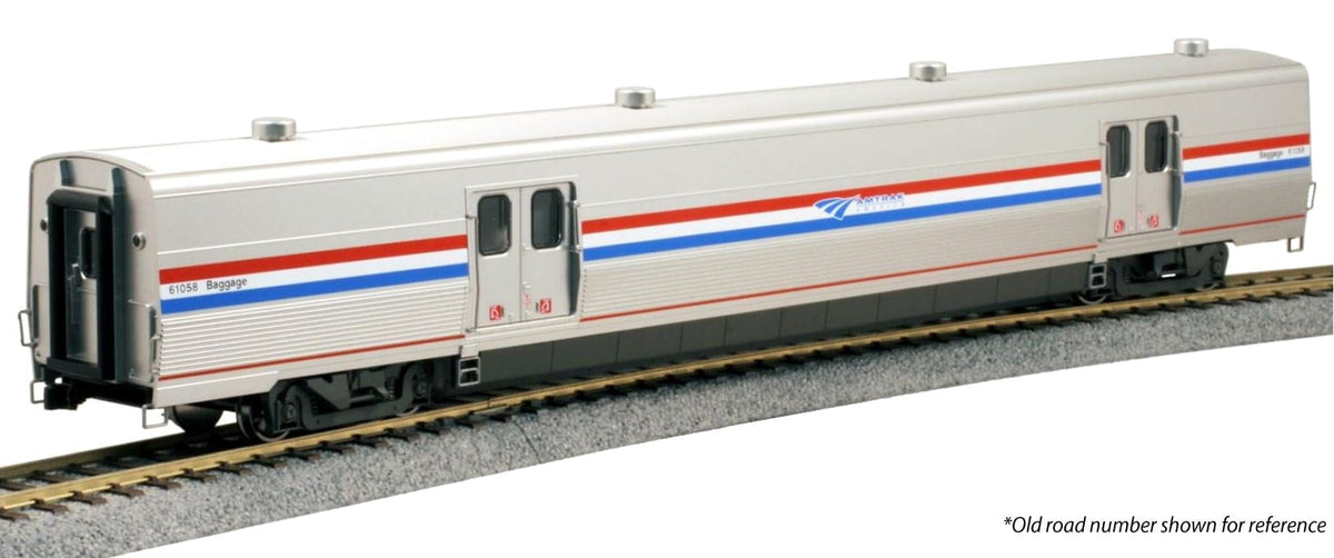Kato Passenger Cars Kato HO 356214 Viewliner II Baggage Car, Amtrak (Phase III) #61050