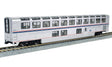 Kato Passenger Cars PREORDER Kato HO Superliner I Lounge, Amtrak Phase VI #33023