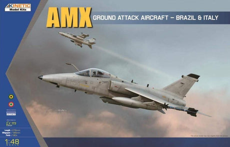 Kinetic MODEL AIRCRAFT Kinetic 1/48 AMX Ground Attack Aircraft Kit