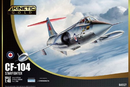 Kinetic MODEL AIRCRAFT Kinetic 1/48 CF104 Starfighter Kit