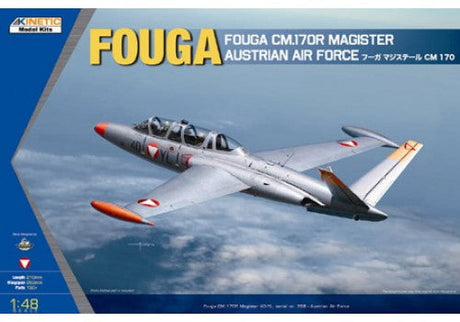 Kinetic MODEL AIRCRAFT Kinetic 1/48 Fouga CM170R MagisterAus AF Kit