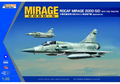 Kinetic MODEL AIRCRAFT Kinetic 1/48 Mirage 2000-5EI ROCAF Kit