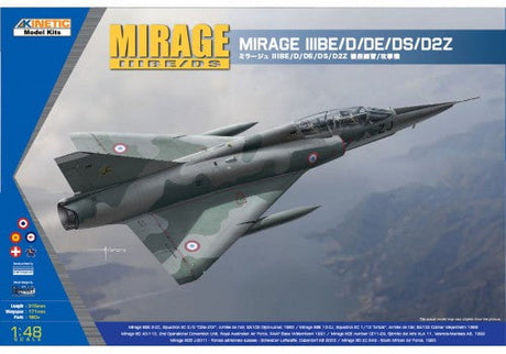 Kinetic MODEL AIRCRAFT Kinetic 1/48 Mirage IIIBE/D/DE/DS/D2Z