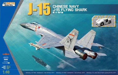 Kinetic MODEL AIRCRAFT Kinetic 1/48 Shenyang J-15 Flying Shark Kit