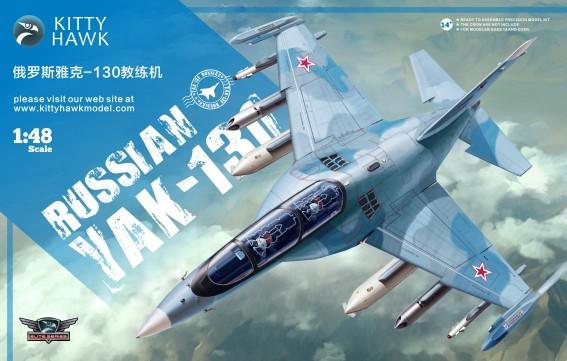 Kitty Hawk MODEL AIRCRAFT Kitty Hawk 1/48 Russian Yak130 Trainer Aircraft Kit