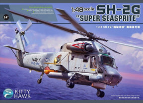 Kitty Hawk MODEL AIRPLANES Kitty Hawk 1/48 SH2G Super Seasprite USN Helicopter Kit