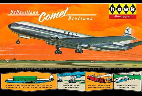 Lindberg MODEL AIRPLANES Lindberg 1/144 DeHavilland Comet British Airliner Kit