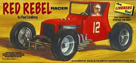 Lindberg MODEL CARS Lindberg 1/24 Red Rebel Racer Kit