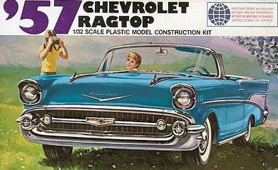 Lindberg MODEL CARS Lindberg 1/32 1957 Chevrolet Ragtop Kit