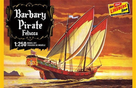 Lindberg MODEL SHIPS Lindberg 1/250 Barbary Pirate Ship Kit
