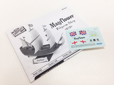 Lindberg MODEL SHIPS Lindberg 1/250 Mayflower Sailing Ship Kit