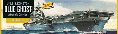 Lindberg MODEL SHIPS Lindberg 1/525 USS Lexington Blue Ghost Aircraft Carrier Kit