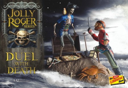 Lindberg SCI-FI & SPACE Lindberg Sci-Fi 1/12 Jolly Roger Duel with Death Diorama Kit
