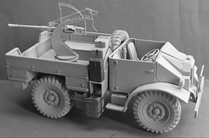 LZ Models MILITARY MODEL LZ Models 1/35 WWII Italian CMP Ford F15 Military Truck w/20mm Breda Gun Mod 39 Resin Kit