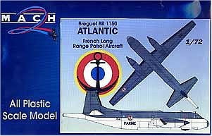 Mach-2 MODEL AIRPLANES Mach-2 1/72 Breguet BR1150 Atlantic French Long Range Patrol Aircraft Kit