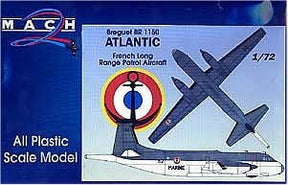 Mach-2 MODEL AIRPLANES Mach-2 1/72 Breguet BR1150 Atlantic French Long Range Patrol Aircraft Kit
