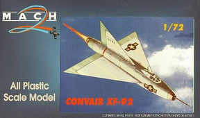 Mach-2 MODEL AIRPLANES Mach-2 1/72 Convair XF92 Dart US Navy Jet Fighter Kit