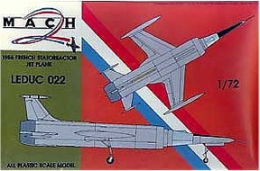 Mach-2 MODEL AIRPLANES Mach-2 1/72 Leduc 022 French Statoreactor Jet Kit