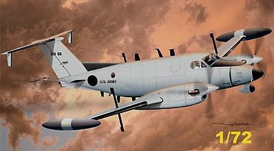 Mach-2 MODEL AIRPLANES Mach-2 1/72 RC12K USAF Electronic Warfare Aircraft Kit