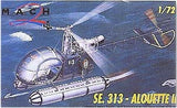 Mach-2 MODEL AIRPLANES Mach-2 1/72 SE313 Alouette II Helicopter Kit