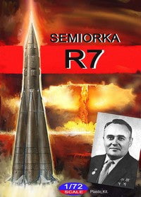 Mach-2 SCI-FI & SCIENCE Mach-2 1/72 Semiorka R7 Russian Intercontinental Ballistic Missile Kit